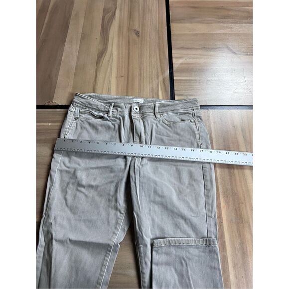 J. Jill Women's tan‎ jeans, authentic fit ￼ Size 10 - Picture 5 of 9